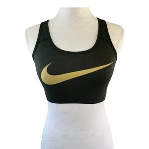 Nike Pro Classic Swoosh Medium Support Sports Bra Size M